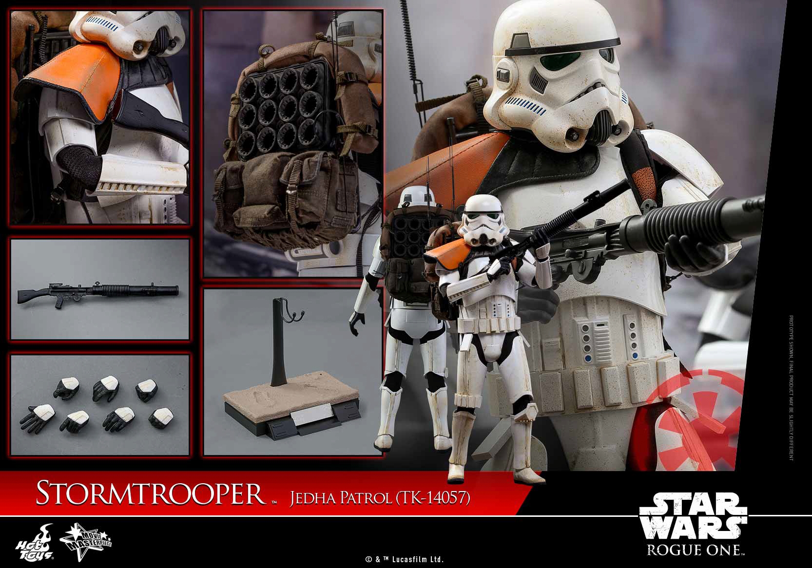 New Rogue One 1/6th scale Imperial Stormtrooper Jedha Patrol (TK-14057