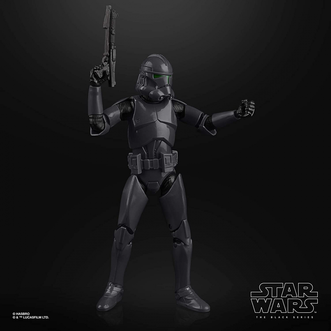 New Star Wars Elite Squad Black Trooper Black Series Figure Available