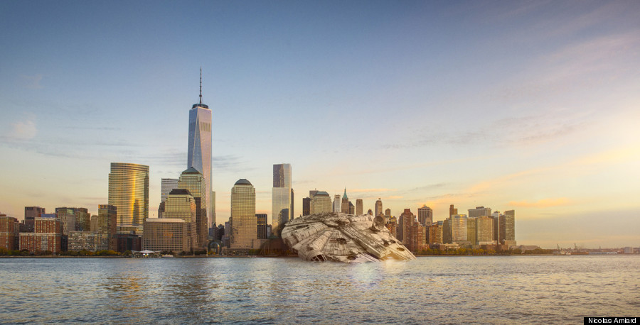 What if Star Wars invaded our cities!