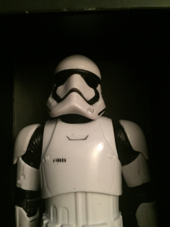 Stormtrooper figure close-up