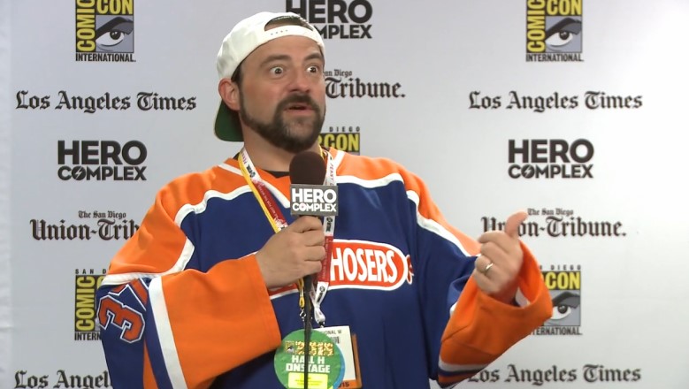 Kevin Smith recalls standing in the Falcon on new Star Wars set