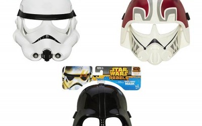 New Role-Play masks of Kylo Ren and a First Order Stormtrooper