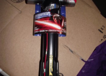 Kylo Ren extended lightsaber toy from found on eBay