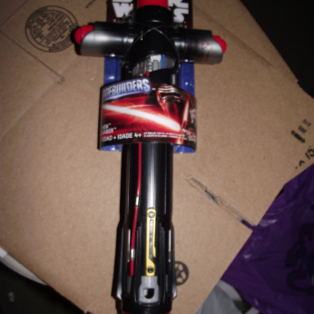 Kylo Ren extended lightsaber toy from found on eBay