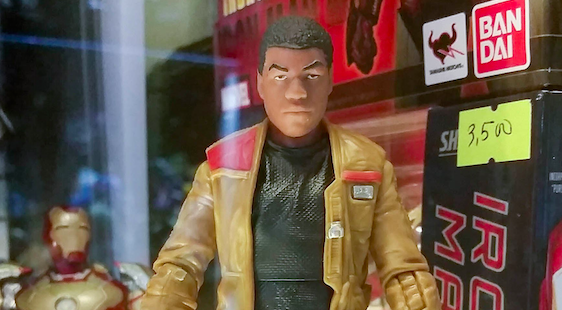 New 6'' black series action figure of Finn revealed