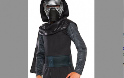 Kylo Ren kids costume on eBay