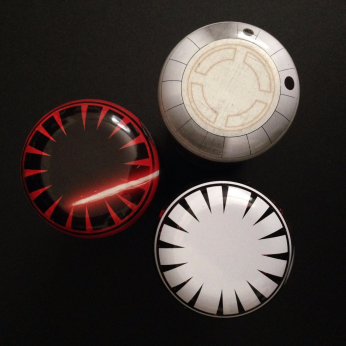 Watch container tops