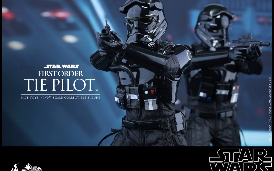 New First Order 6th Scale Tie Fighter Pilot from Hot Toys