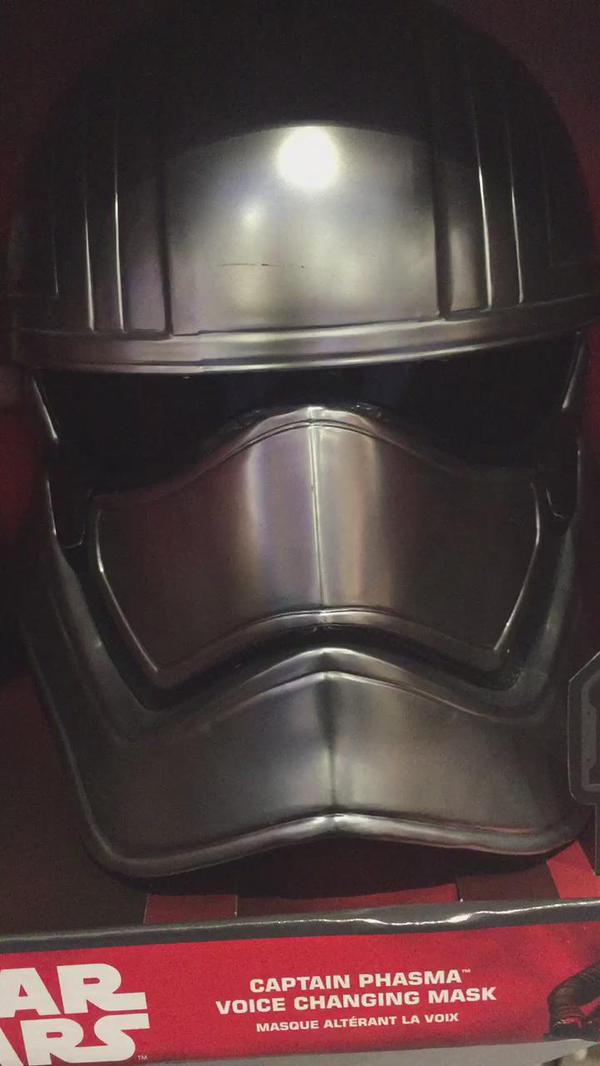 Captain Phasma voice changing helmet