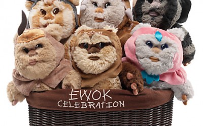 Exclusive Ewok Celebration limited edition plush set