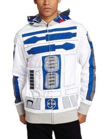 R2-D2 Fleece Hoodie front