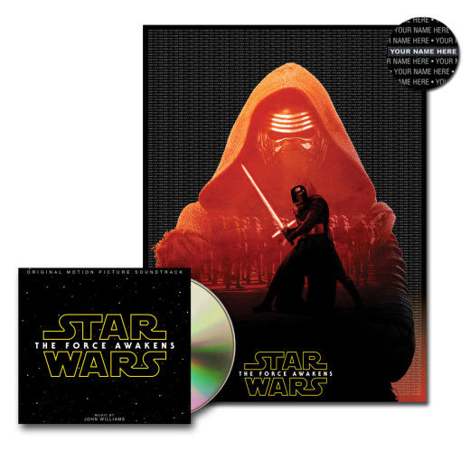 Force Awakens soundtrack reveals Kylo Ren poster