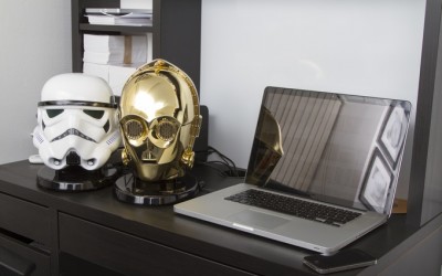 New Bluetooth speakers feature C-3P0, Stormtrooper helmet