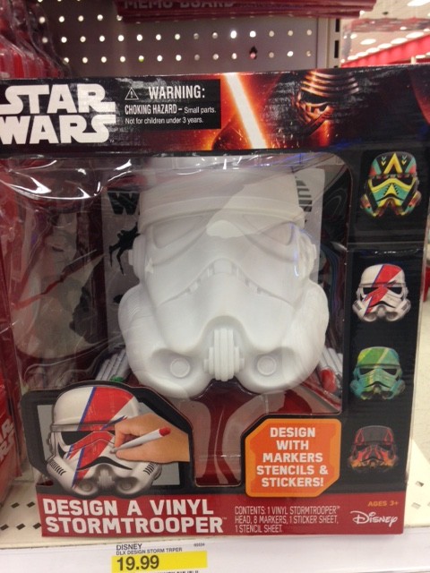 Vinyl Stormtrooper helmet