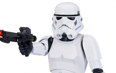 Interactive Stormtrooper and Darth Vader exclusive at Toys "R" Us