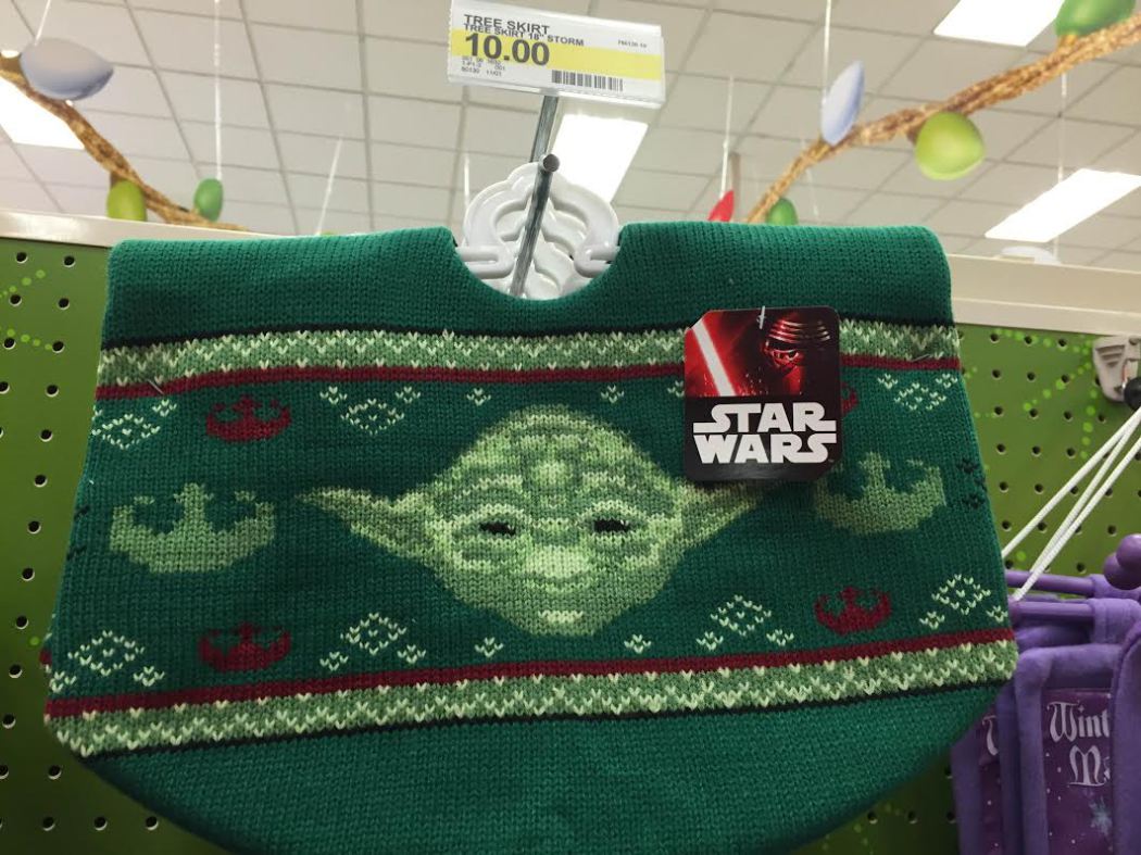 Yoda tree skirt