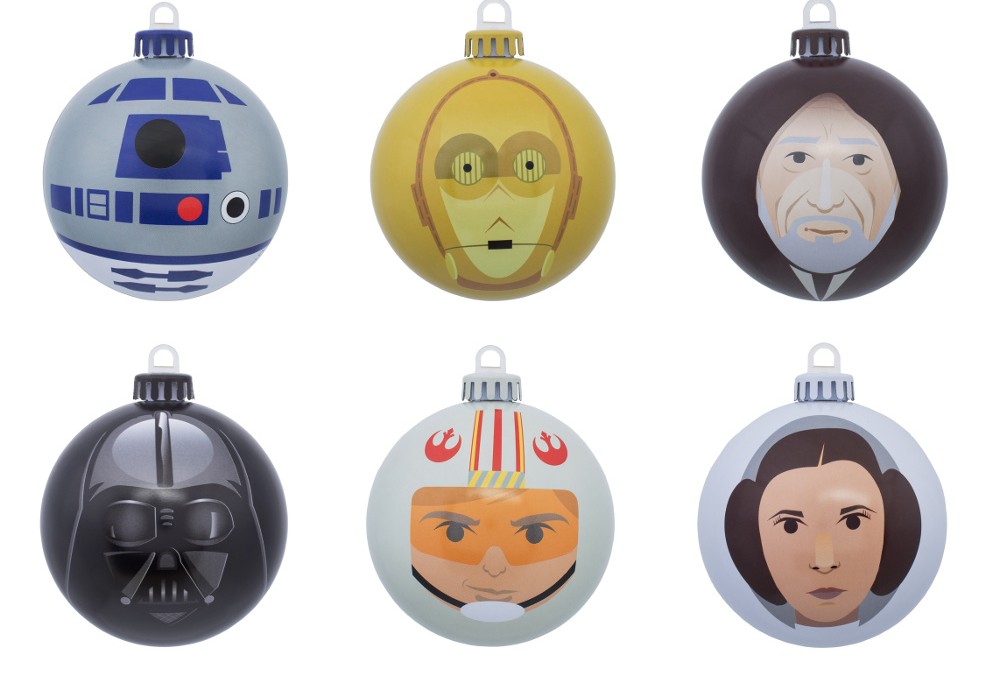 New unique Star Wars themed Christmas ornaments