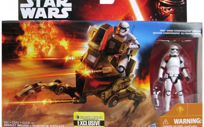 Desert Assault Walker with First Order Stormtrooper Officer debuts