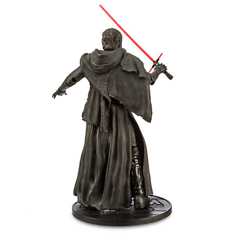 Unmasked Kylo Ren figure back