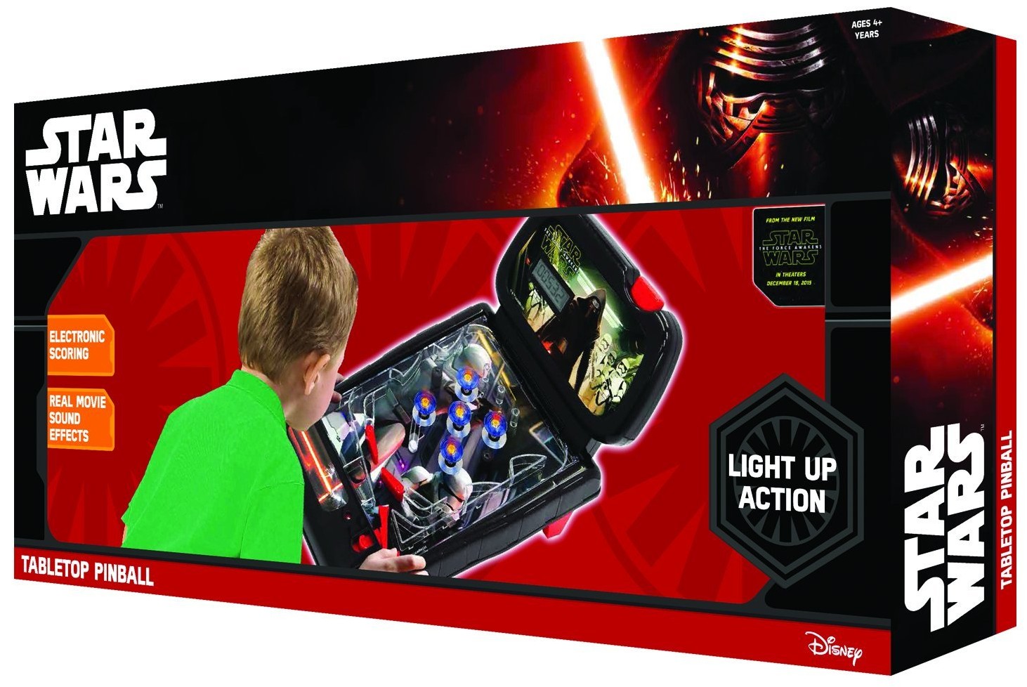 Force Awakens tabletop pinball machine box