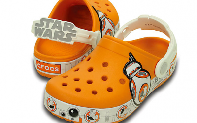 Crocs rolls out Star Wars themed shoes including BB-8 Croc shoes
