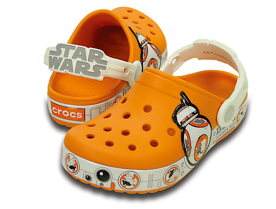 Crocs rolls out Star Wars themed shoes including BB-8 Croc shoes