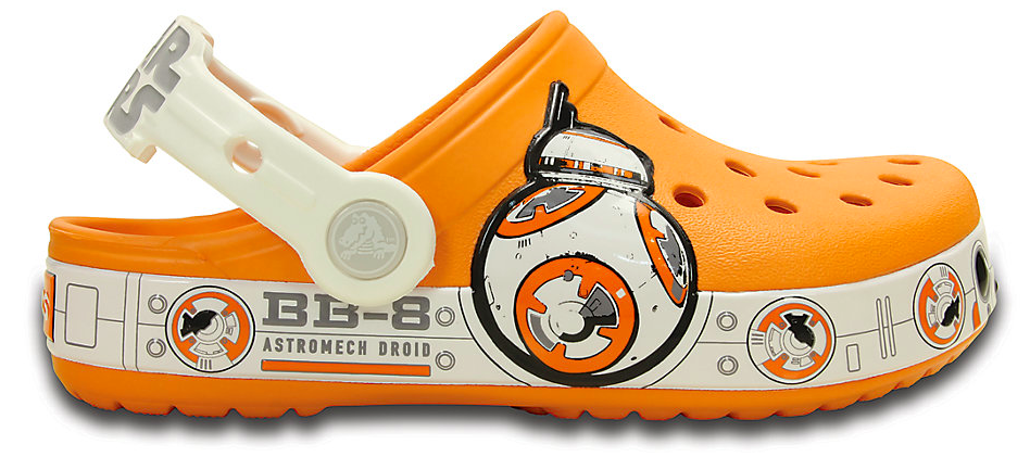 BB-8 Themed croc shoes 1