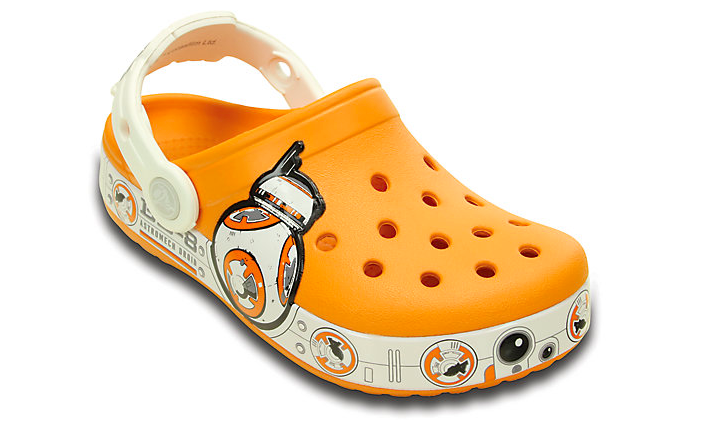BB-8 Themed croc shoes 2