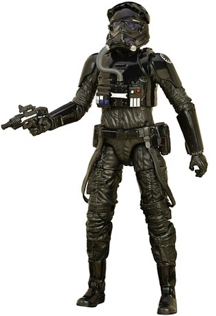 6" BS FO Tie Fighter pilot figure 2