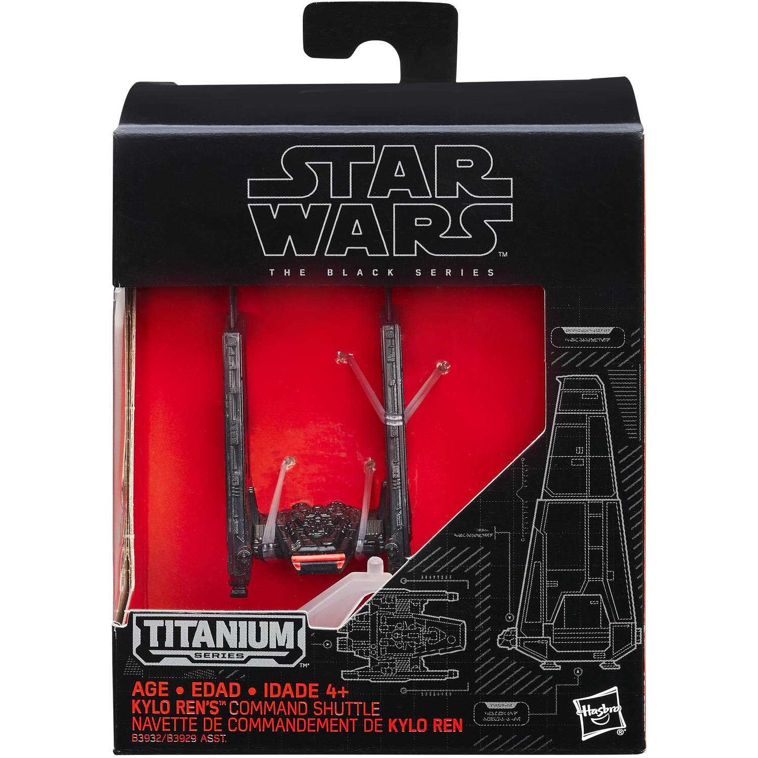 FA Black Series Titanium Kylo Ren's Command Shuttle 1