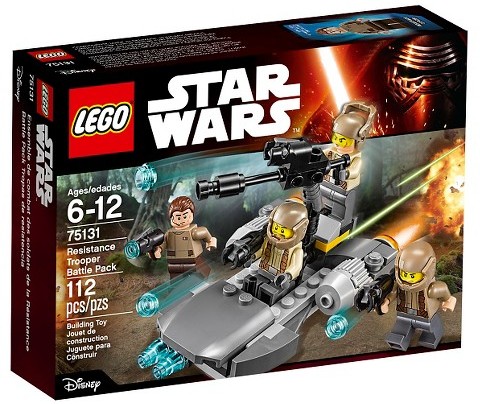 Resistance Trooper Lego Battle Pack