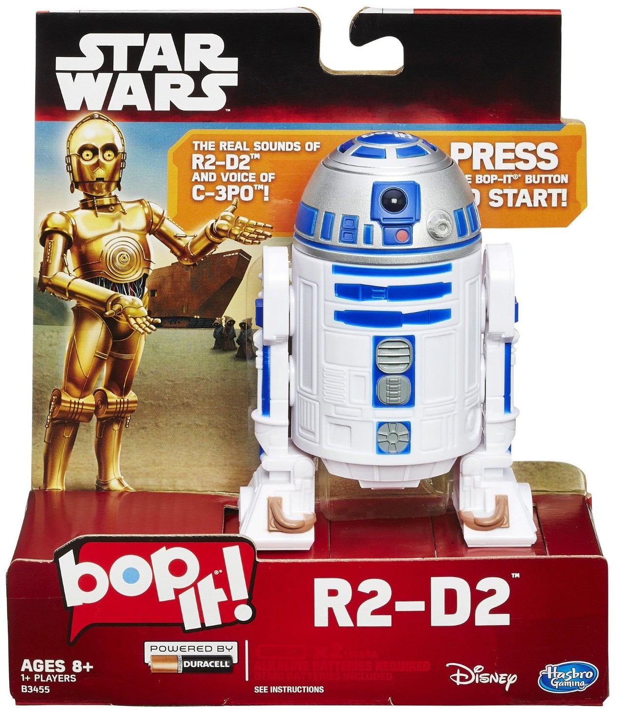 R2-D2 Bop It! game box