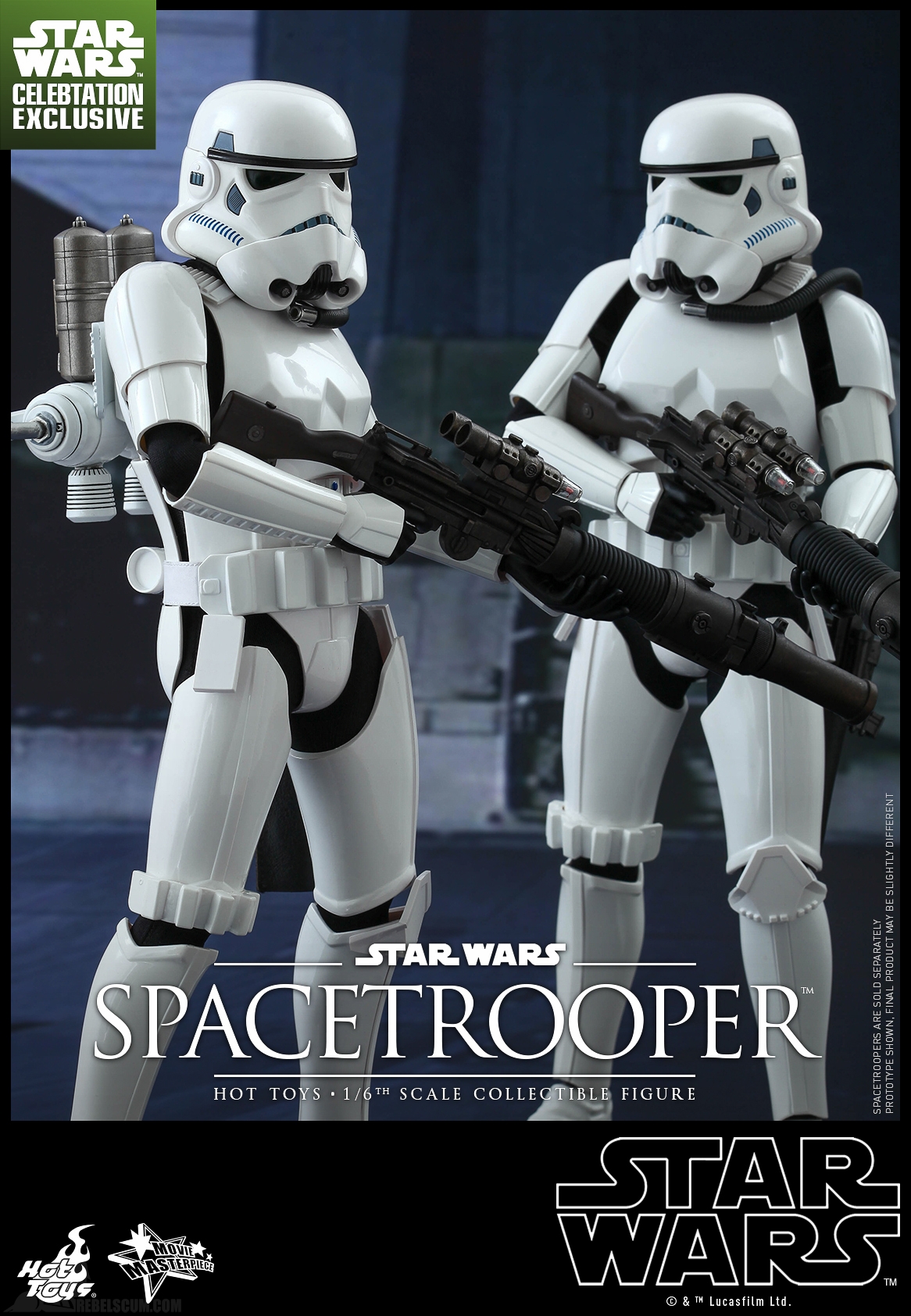 1/6th scale Spacetrooper 2