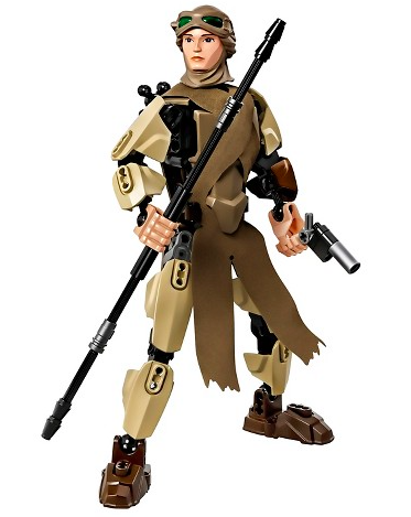Rey Lego Buildable figure out of box 4
