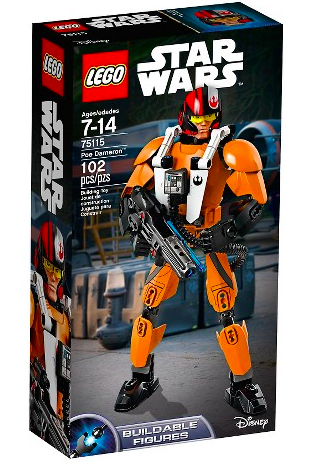 Poe Dameron Buildable Lego Figure 1