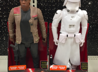 New 20" figures of Finn and First Order Snowtrooper revealed!