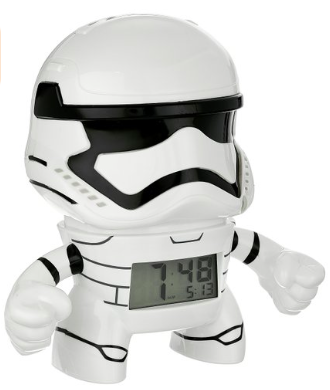 FA FO Stormtrooper alarm clock front