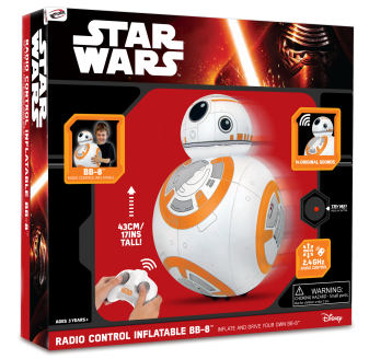 Inflatable remote control BB-8 box