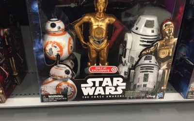 New exclusive Force Awakens 12" droid figure 3-pack debuts on Walmart.com