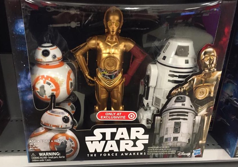 New 12" FA Droid Figure 3-pack set