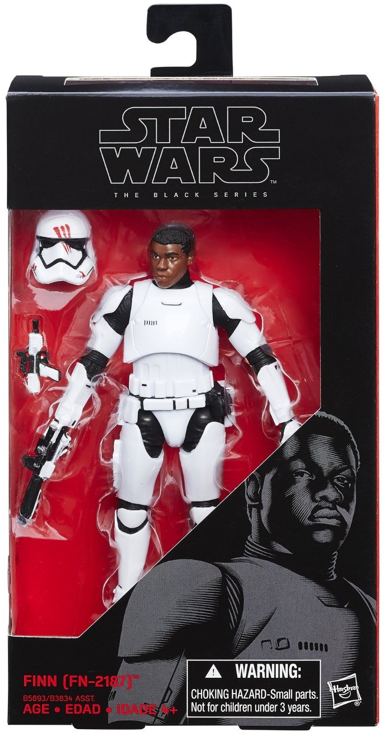 Finn (FN-2187) 6" Black Series figure