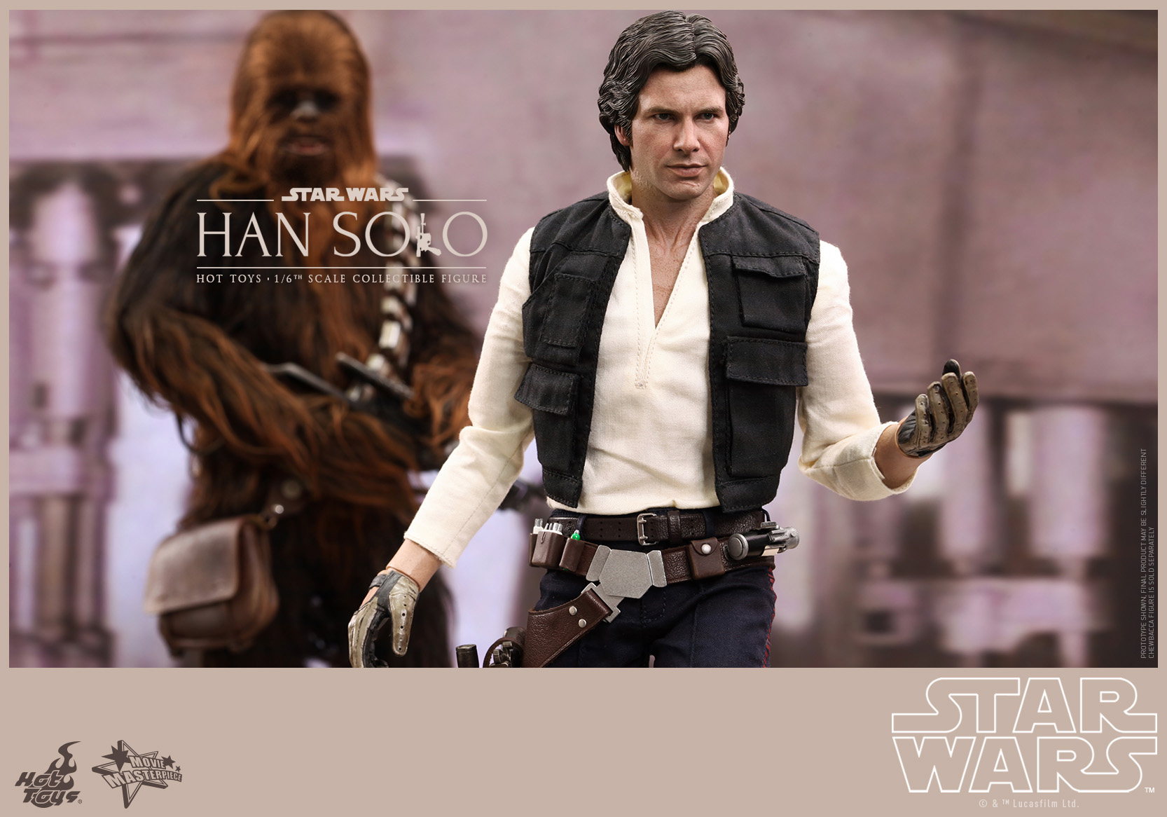 Han and Chewie 1/6th scale set