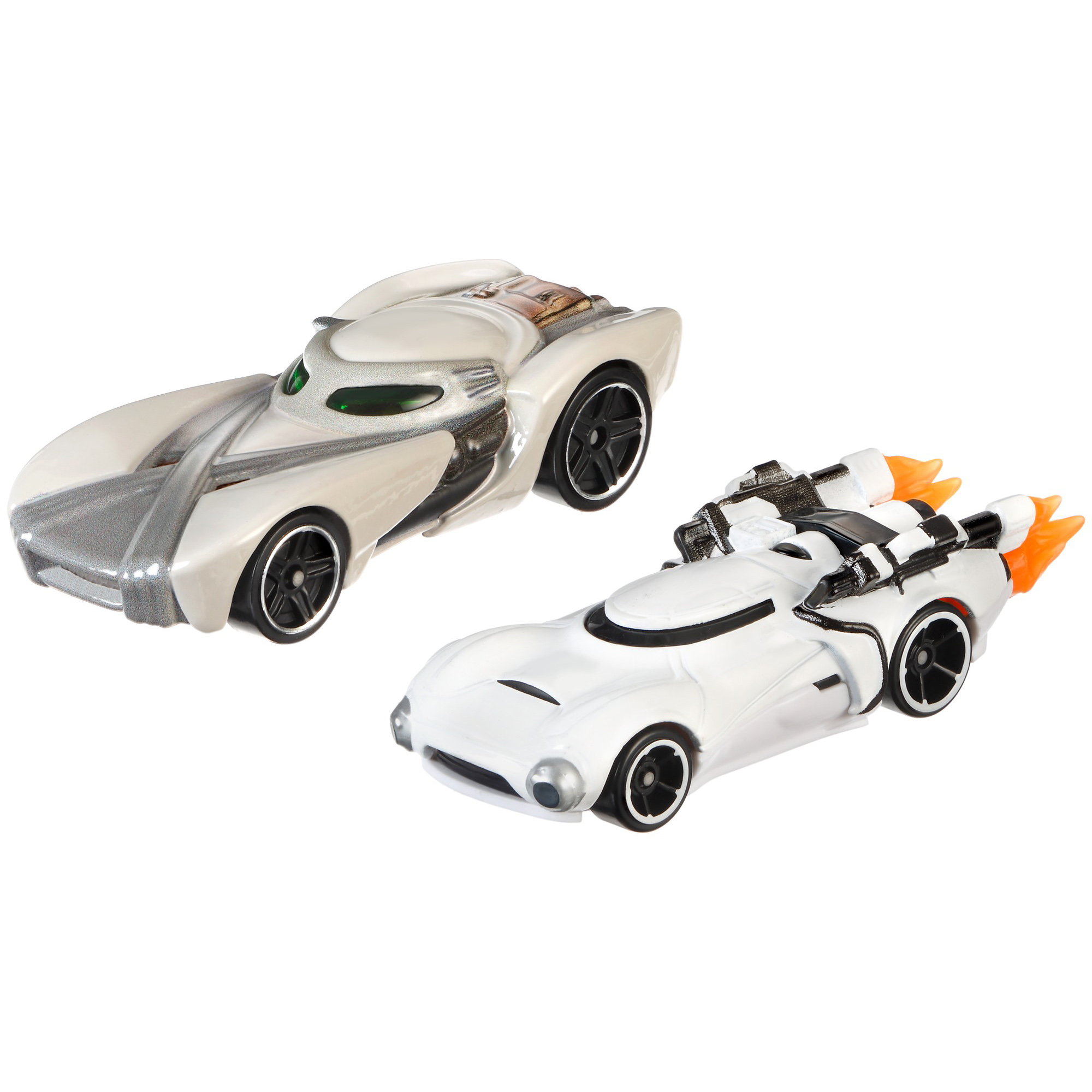 FA Rey and First Order Flamtrooper character cars 2-Pack