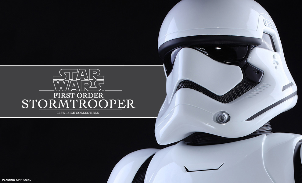FO Stormtrooper life-sized figure 1