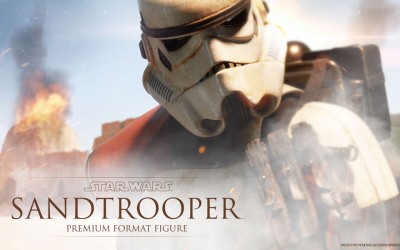 The pre-order begins for the Sandtrooper Premium Format figure, price revealed