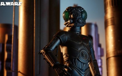 Pre-Order now begins for the 1/6th scale figure of 4-LOM the bounty hunter droid, price revealed