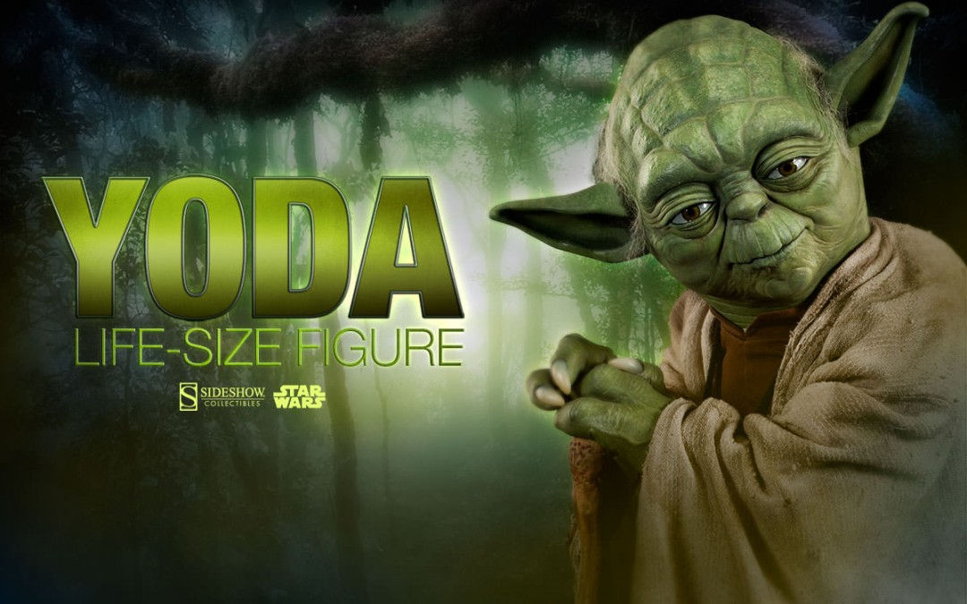 New Life-sized Jedi Master Yoda action figure available for pre-order