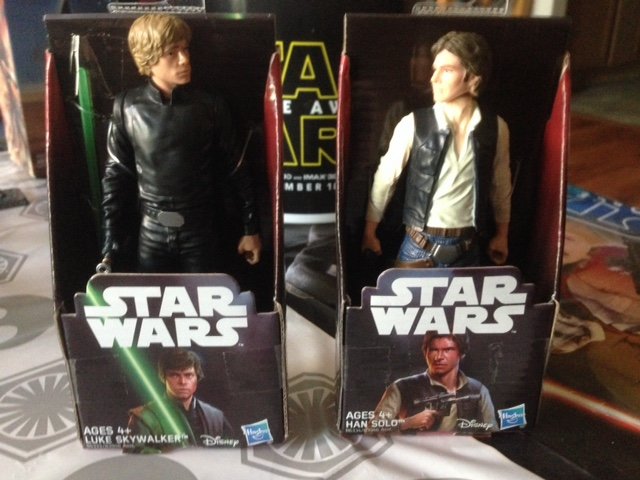 Brand new 6-Inch figures of Han and Luke have been revealed