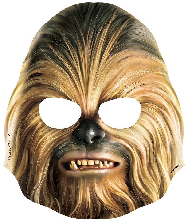 Chewbacca party mask