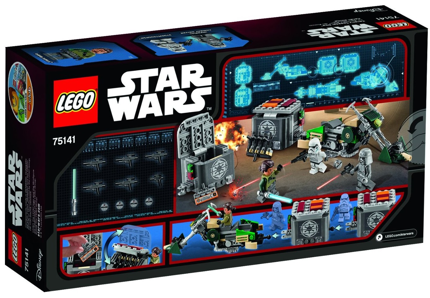 Kanan's speeder bike lego set 2